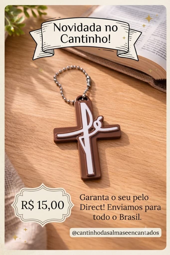Chaveiro Fé